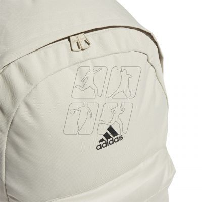 4. Adidas Classic Badge of Sport 3-Stripes backpack IR9757