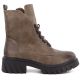2. Beige women’s ankle boots with block heel and platform Jezzi MR2502-9