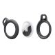 2. Tech-Protect Rough Case for Apple AirTag with Ring - Black