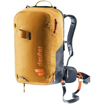 Deuter Alproof Lite 20 SL Backpack - Cinnamon/Blac + Deuter Wash Center I Cosmetic Bag, Raisin/Caspia