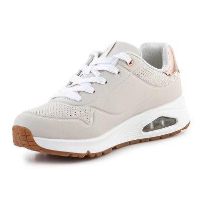 7. Skechers Uno Gen1 Shimmer Away W shoes 310545L-NAT