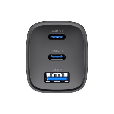 2. Havit UC20 EU Charger USB-C + USB-C + USB-A (Black)
