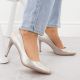 10. Sergio Leone 1339 W SK428B Suede Pumps