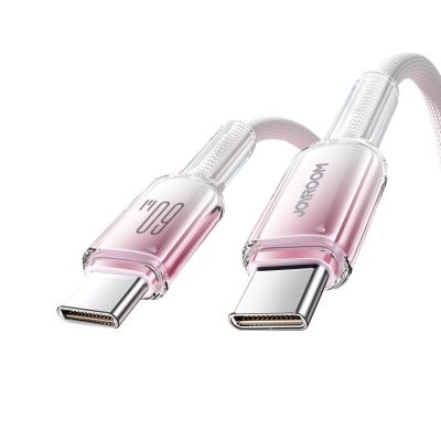 2. Joyroom S-A42 Crystal-Clear Series 60W USB-C - USB-C cable 1.2m - white