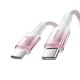 2. Joyroom S-A42 Crystal-Clear Series 60W USB-C - USB-C cable 1.2m - white
