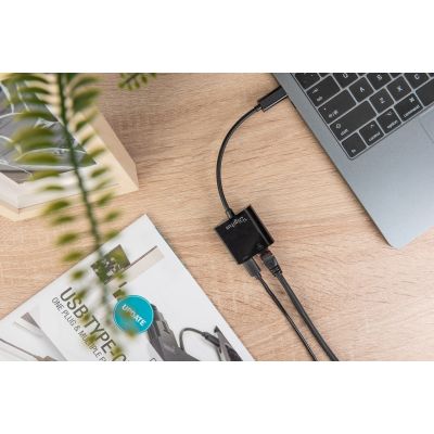 15. Digitus USB Type-C™ Gigabit Ethernet Adapter with Power Delivery