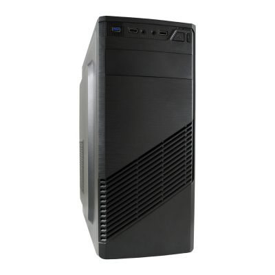 8. LC-POWER LC-7037B-ON case (ATX, Micro ATX, Mini ITX; black)