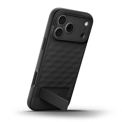 13. Spigen Parallax "S" MagSafe Case for iPhone 17 Pro Max - Matte Black