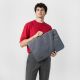 4. Wozinsky WTNP-17G 17" Laptop Bag with Retractable Handle - Gray