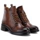 8. Women's insulated ankle boots, brown, S.Barski HY62-8112
