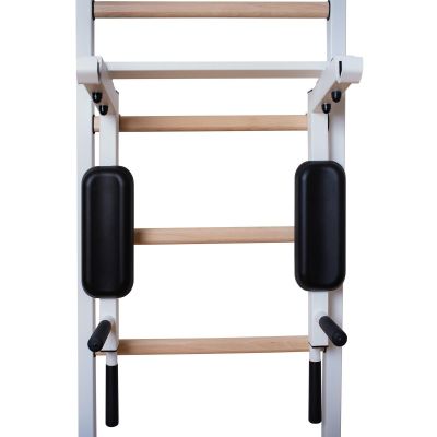 88. GYMNASTIC LADDER, HAND BAR, BENCH, CHILDREN'S ACCESSORIES, WHITE MAT BENCHK 414