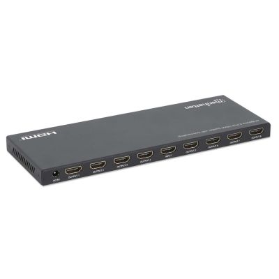 3. MANHATTAN 4K60Hz 8-Port HDMI Splitter with Downscaling