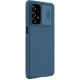6. Nillkin CamShield Pro Case Armored Case Cover Camera Protector for Samsung Galaxy A73 Blue