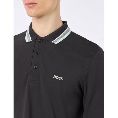 2. Longsleeve Polo Shirt Boss Pleats M 50506191-016