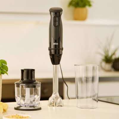 5. Braun MultiQuick 3 MQ30201M 0.6 l Immersion Blender 900 W Black, Satin Steel