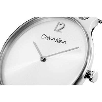 4. CALVIN KLEIN Timeless Mesh Women's Watch 25200001 + BOX