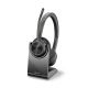 24. POLY Voyager 4320-M Microsoft Teams Certified Headset + BT700 Adapter + Charging Dock