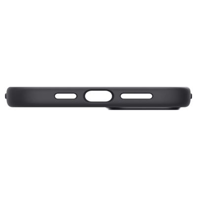 7. Spigen Silicone Fit Mag Case with MagSafe for iPhone 14 Plus - Black