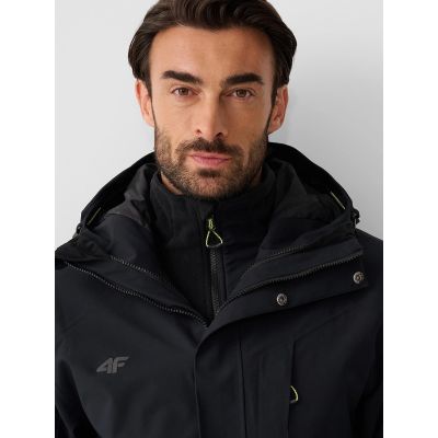 17. Men's trekking jacket 3 in 1 membrane 10000 4F 4FRAW26TTJAM1354-20S