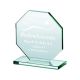 7. Engraved glass trophy