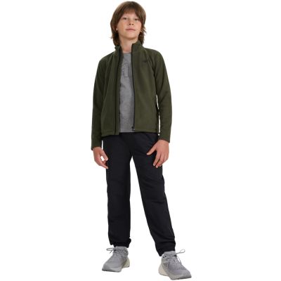 7. Boy's fleece 4F M413 khaki 4FJWAW25TFLEM413 43S