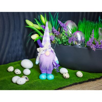 5. Gnome 25cm with lavender boy spring decoration