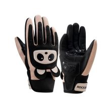 ROCKBROS children's sports gloves black-pink S