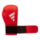 24. Adidas SPEED 175 leather boxing gloves red