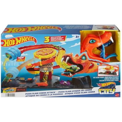 6. Hot Wheels City Awesome Pizza - Cobra Attack HTN81 MATTEL