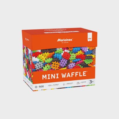 Marioinex Mini Waffle building blocks, 500 pieces, pastel
