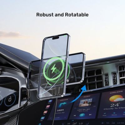 15. UNITEK MAGSAFE 38W QI2 CAR CHARGER HOLDER