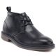 Big Star UU174276 Men's Leather Ankle Boots, Unlined, Black