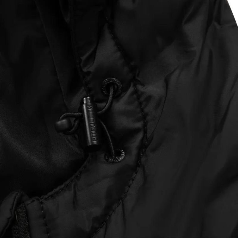 4. Men's black Pit Bull Eclipse Hooded vest - 5240129