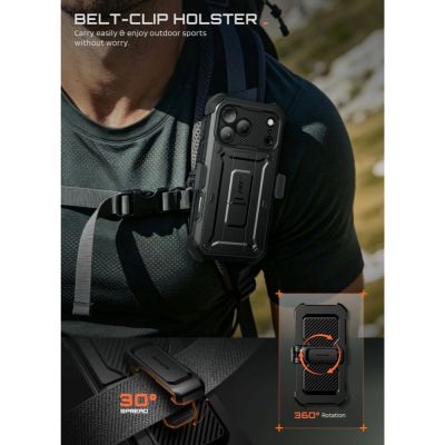 12. Supcase Unicorn Beetle Pro Case for iPhone 18 Pro / 17 Pro - Black