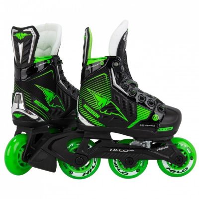 4. Mission RH Lil Ripper Jr 1058582-07 Adjustable Roller Skates