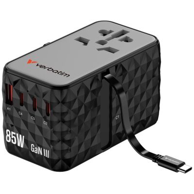 2. Verbatim CNT-02 Universal Black AC Fast Charging Internal