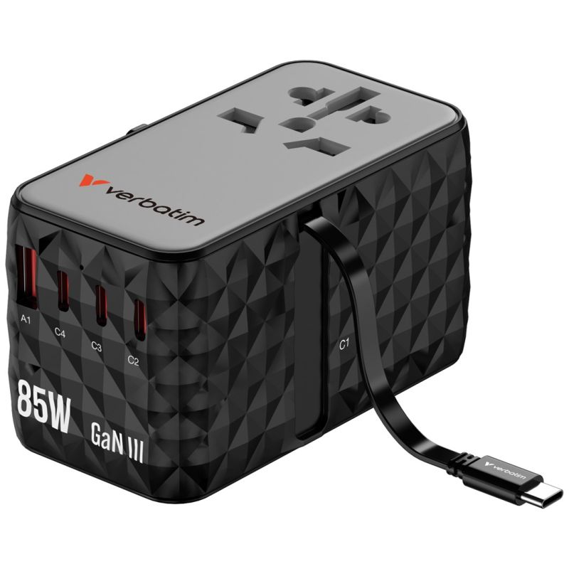 2. Verbatim CNT-02 Universal Black AC Fast Charging Internal