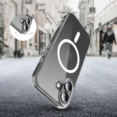 3. Tech-Protect FlexAir Hybrid MagSafe Case for iPhone 17 - Clear