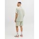 8. Jack&Jones men's striped shorts JPSTJAIDEN COBA STRIPE JOG SHORTS REG SN 12274413 TEA/STRIPES