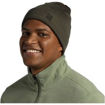 BUFF MERINO HEAVYWEIGHT BEANIE SOLID BARK Hat one size