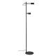 FLOOR LED LIGHT LUCA 2X4W BLACK