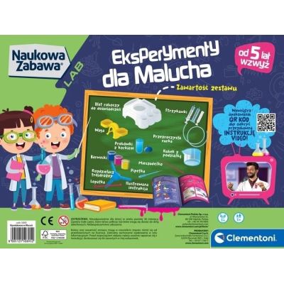 2. Clementoni Set - Experiments for Toddlers
