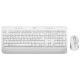 7. Logitech Signature MK650 Combo For Business Keyboard Mouse Included Office Bluetooth QWERTZ German White