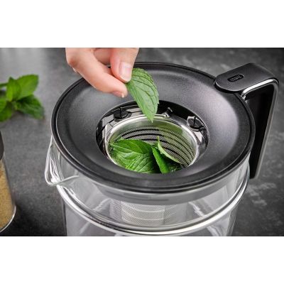 4. GEFU T-PREP Teapot with Warmer 1.5 ltr