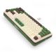5. REDRAGON K681CGC-RGB-PRO Cyrus Keyboard USB + RF Wireless + Bluetooth White, Green