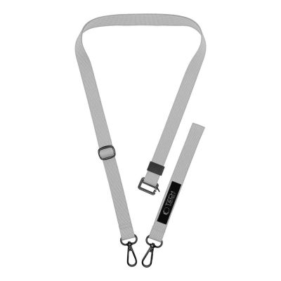 3. Tech-Protect C6S Long Lanyard for Phone - Gray