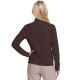 3. Skechers Go Luxe Rib Hoodie JA293-BRCT Brown L