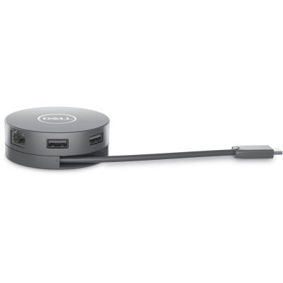 6. DELL DA305 Wired USB 3.2 Gen 2 (3.1 Gen 2) Type-C Silver