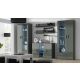 13. Shelf 125cm (2 pcs) SOHO grey matte