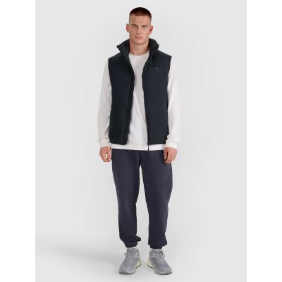 7. Men's down vest with synthetic filling 4F 4FRAW25TVJAM295-20S